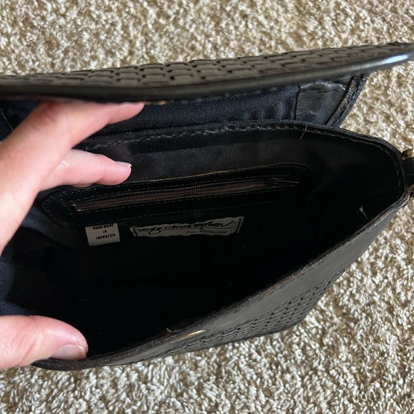 Woven Black Shoulder Bag vintage black shoulder bag - Picture 10 of 10